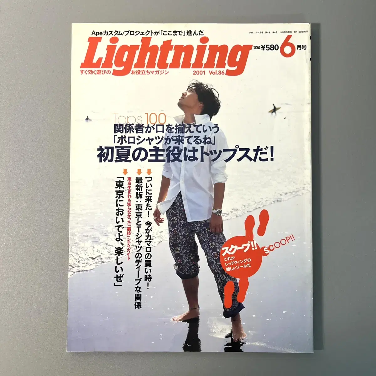 빈티지잡지 라이트닝 Lightning 2001-06 vol.86